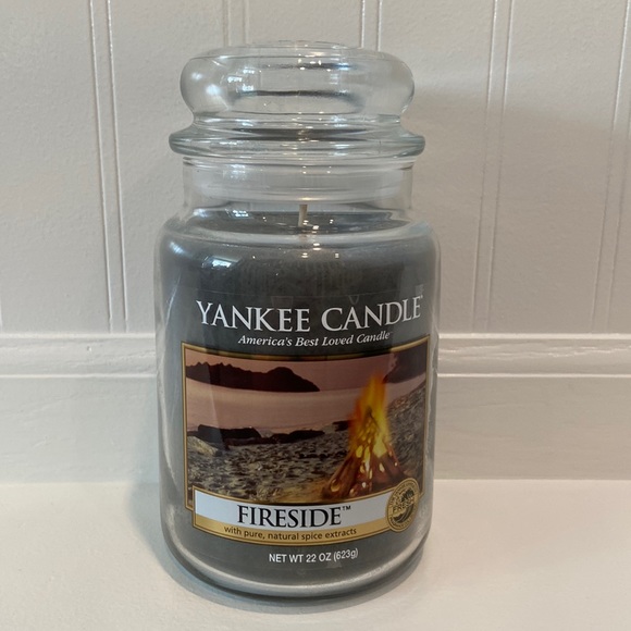 Yankee Candle ‘Fireside’🔥 candle 🕯️